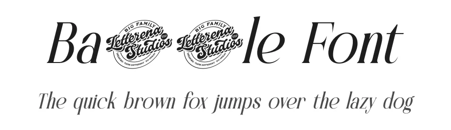 Bastible Font by letterenastudios — Serif Font