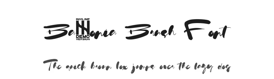 Bastonia Brush Font by Inviline.co — Script Handwritten Font