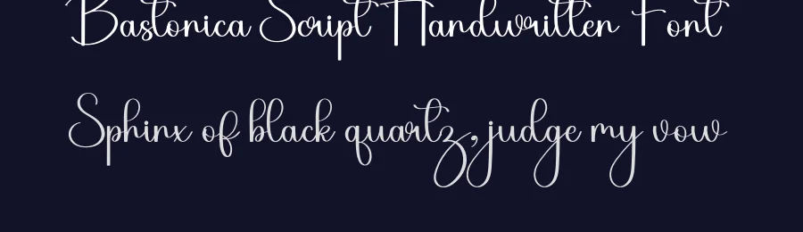 Bastonica Script Handwritten Font by inermediaSTUDIO — Script Handwritten Font — thumbnail 2