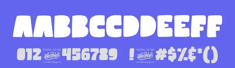 Bata – Fun Display Font by Almarkha Type — Display Font — thumbnail 3