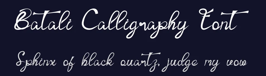Batali Calligraphy Font by andikastudio — Script Handwritten Font — thumbnail 2