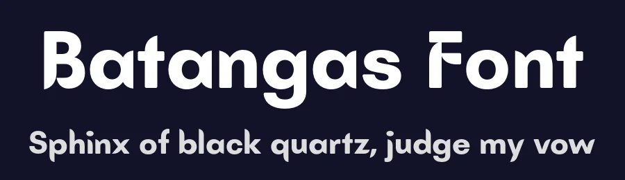 Batangas Font by Hanken Design Co. — Sans Serif Font — thumbnail 2