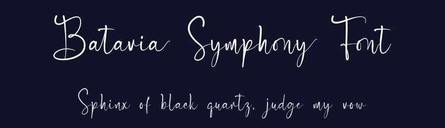 Batavia Symphony Font by Bluestype Studio — Script Handwritten Font — thumbnail 2