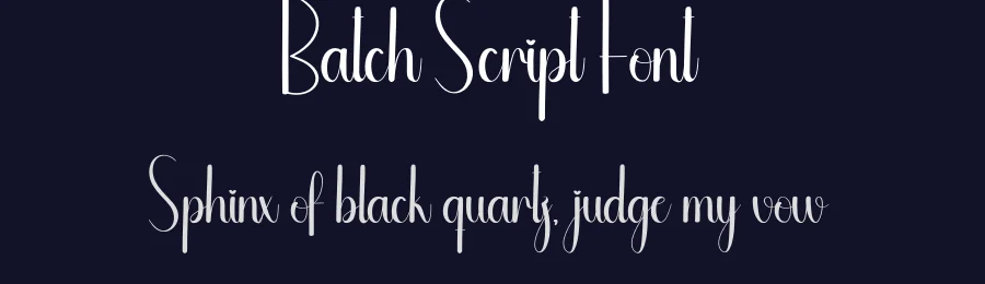Batch Script Font by andikastudio — Script Handwritten Font — thumbnail 2