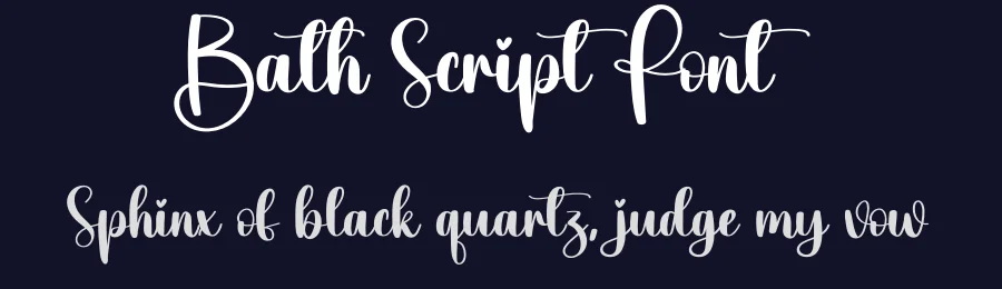 Bath Script Font by creativeletter — Script Handwritten Font — thumbnail 2