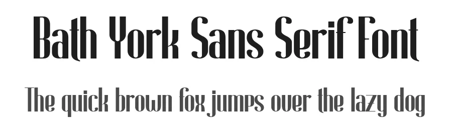 Bath York Sans Serif Font by bearydsgn — Serif Font