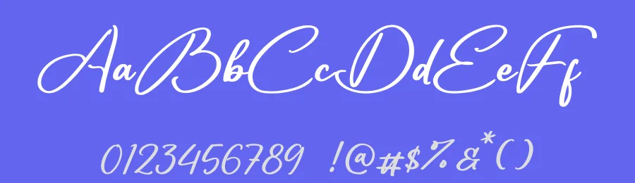 Bathoveng Signature Font by glorytype — Script Handwritten Font — thumbnail 3