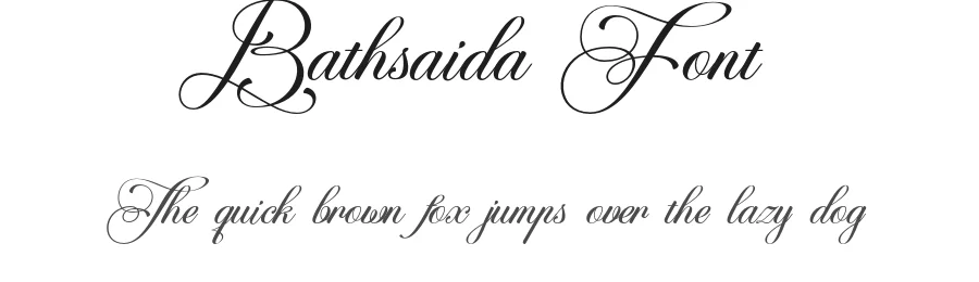 Bathsaida Font by Graphicxell — Script Handwritten Font