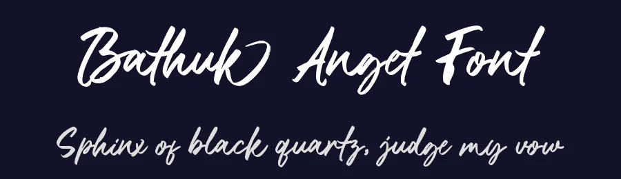 Bathuk Anget Font by GFRcreative — Script Handwritten Font — thumbnail 2