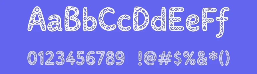 Batikaya Font by letterhanna — Decorative Font — thumbnail 3
