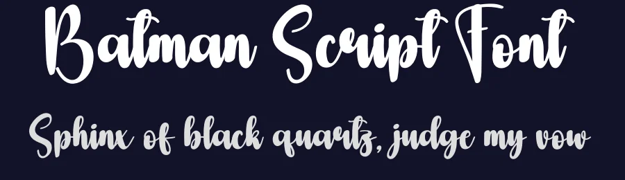 Batman Script Font by andikastudio — Script Handwritten Font — thumbnail 2