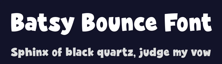 Batsy Bounce Font by Dreamink Studio — Display Font — thumbnail 2