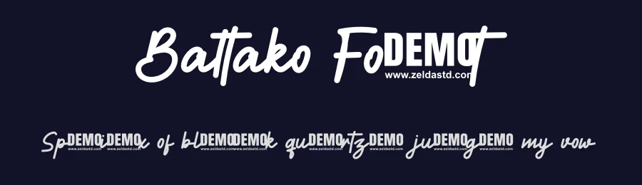Battako Font by didiksaputra — Script Handwritten Font — thumbnail 2