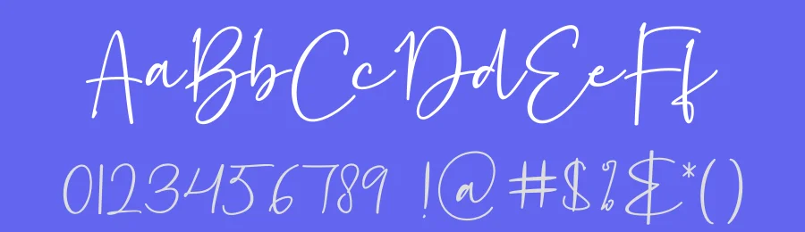 Battalion Handwritten Font by fikryal — Script Handwritten Font — thumbnail 3
