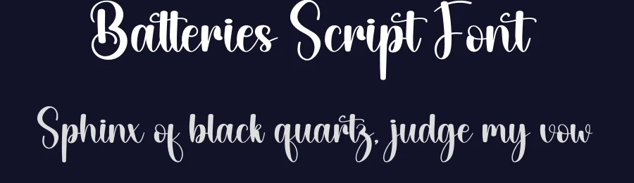 Batteries Script Font by creativeletter — Script Handwritten Font — thumbnail 2