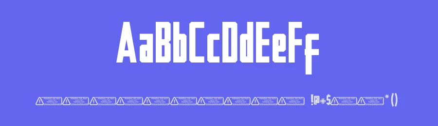 Battlechips Font by fontkong — Display Font — thumbnail 3