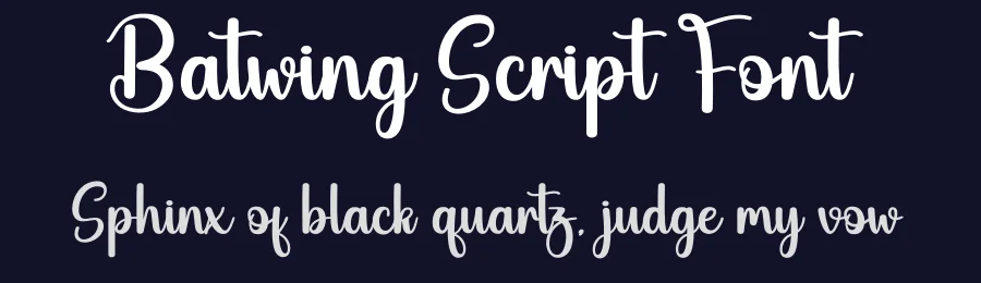 Batwing Script Font by andikastudio — Script Handwritten Font — thumbnail 2