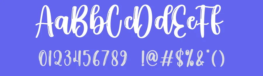 Bauble Brush Font by creativeletter — Script Handwritten Font — thumbnail 3