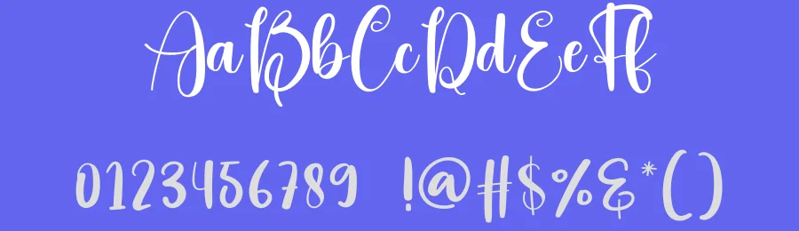 Bauble Script Font by creativeletter — Script Handwritten Font — thumbnail 3
