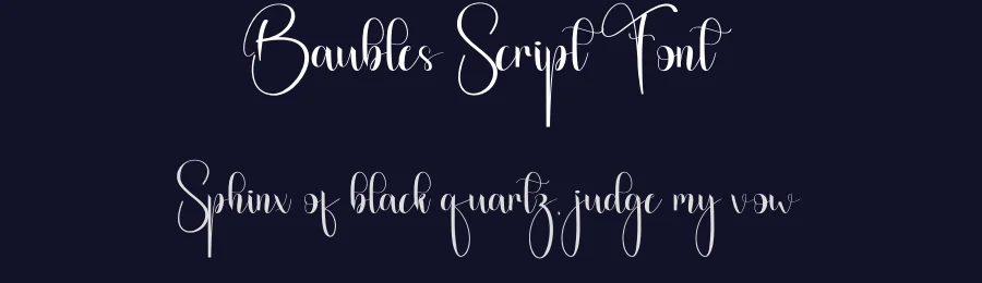 Baubles Script Font by andikastudio — Script Handwritten Font — thumbnail 2