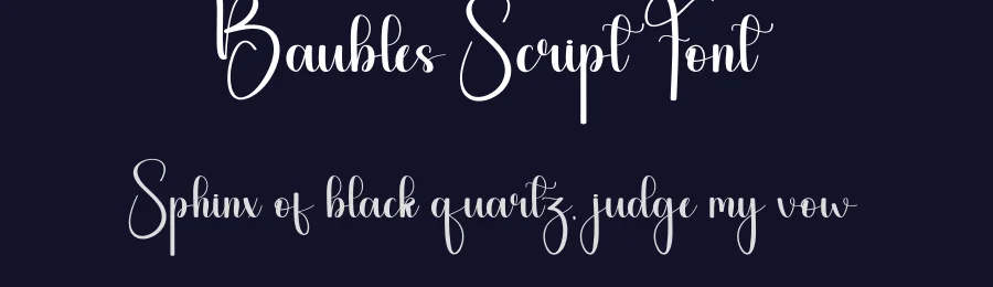 Baubles Script Font by andikastudio — Script Handwritten Font — thumbnail 2