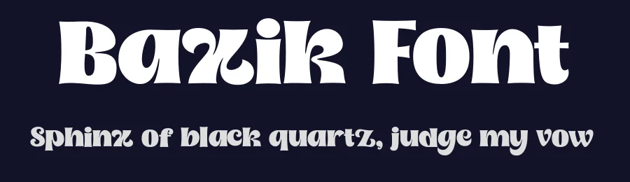 Baxik Font by bentype — Decorative Font — thumbnail 2