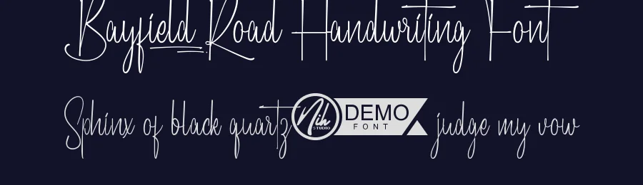 Bayfield Road Handwriting Font by nihstudio — Script Handwritten Font — thumbnail 2