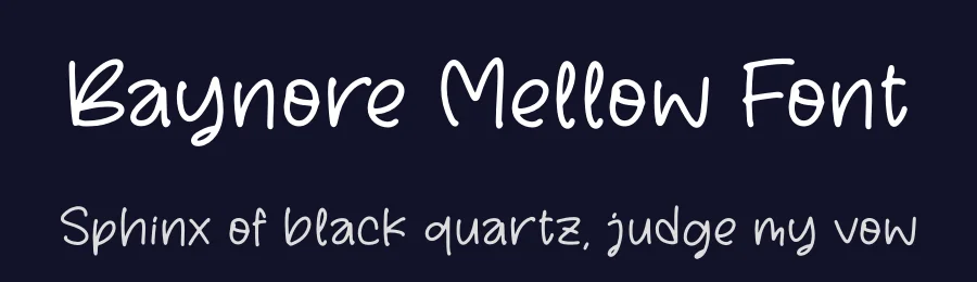 Baynore Mellow Font by letterfabric — Script Handwritten Font — thumbnail 2
