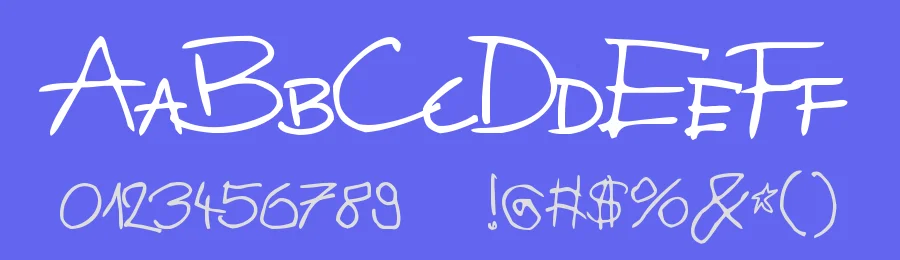 Bazgroły Font by zai — Display Font — thumbnail 3