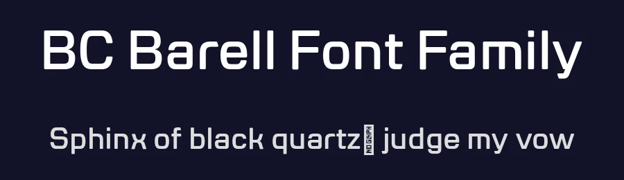 BC Barell Font Family by Jiří Rathouský — Display Font — thumbnail 2