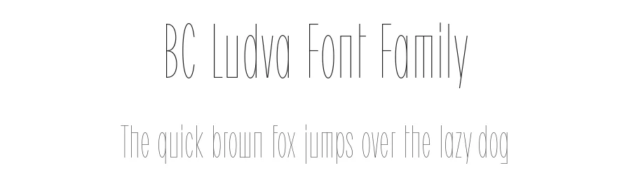 BC Ludva Font Family by Marek Čuban — Sans Serif Font