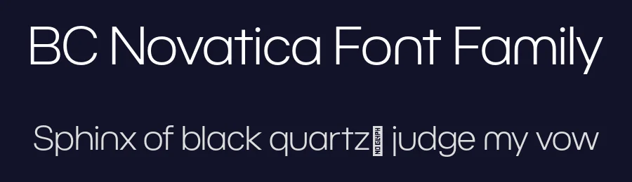 BC Novatica Font Family by Marek Pistora , Tomáš Brousil — Sans Serif Font — thumbnail 2
