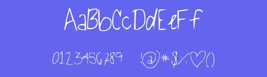 Be_Real font by 1001fonts — Script Handwritten Font — thumbnail 3