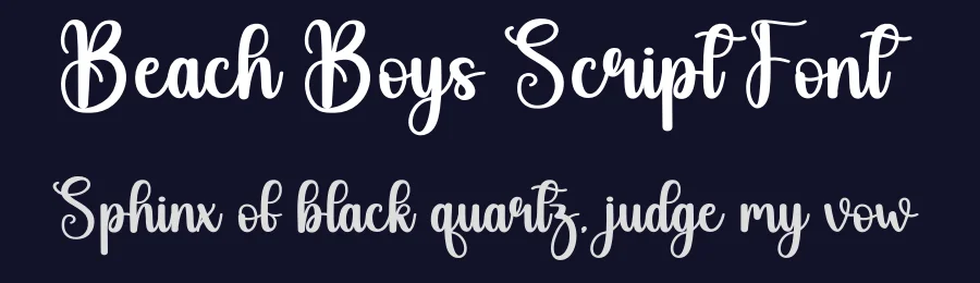 Beach Boys Script Font by andikastudio — Script Handwritten Font — thumbnail 2