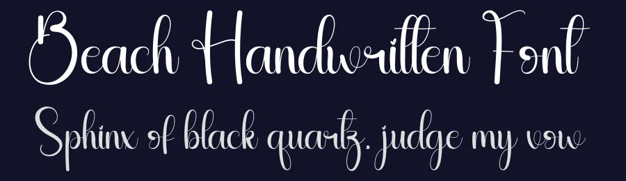Beach Handwritten Font by andikastudio — Script Handwritten Font — thumbnail 2