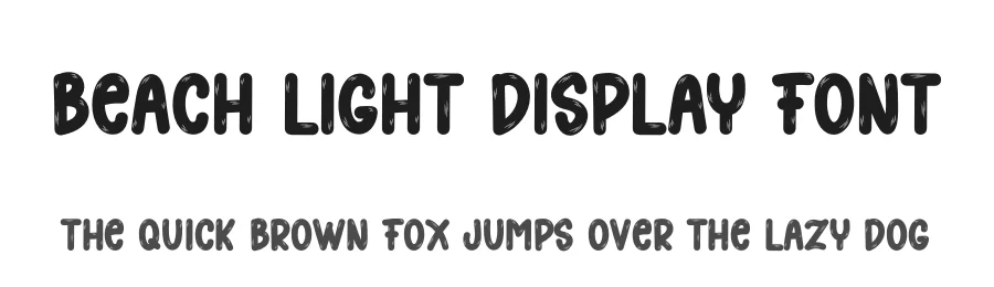 Beach Light Display Font by creativeletter — Script Handwritten Font
