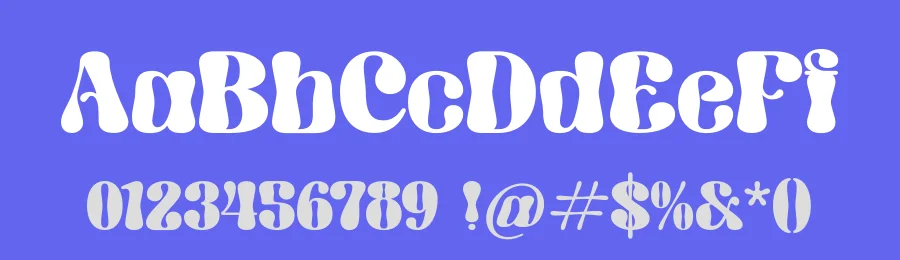Beach Nagres – Groovy Display Font by timelesstype.co — Decorative Font — thumbnail 3