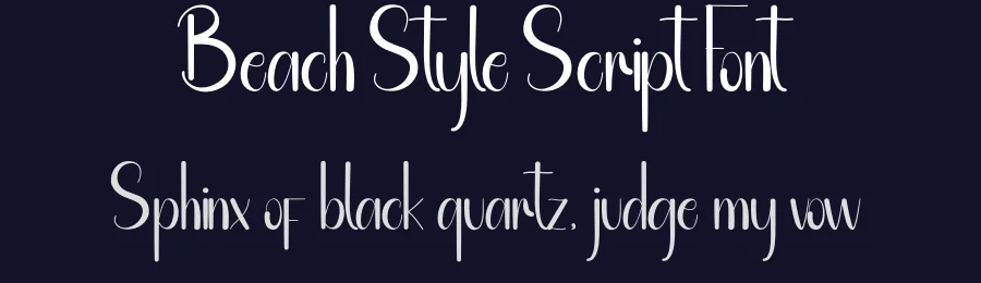 Beach Style Script Font by andikastudio — Display Font — thumbnail 2