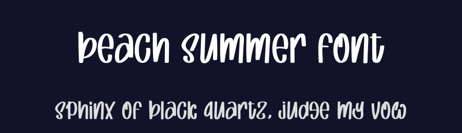 Beach Summer Font by levincreative — Script Handwritten Font — thumbnail 2