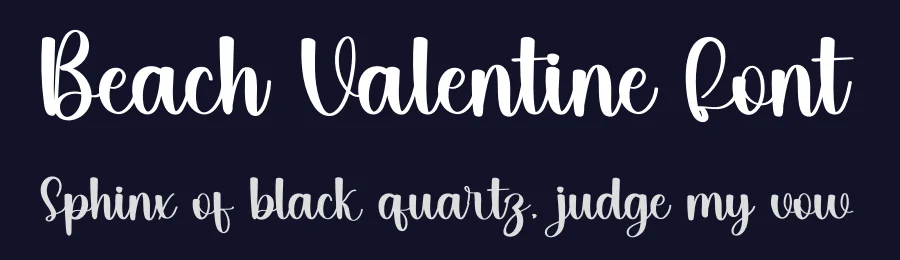 Beach Valentine Font by inermediaSTUDIO — Script Handwritten Font — thumbnail 2