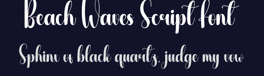 Beach Waves Script Font by andikastudio — Script Handwritten Font — thumbnail 2