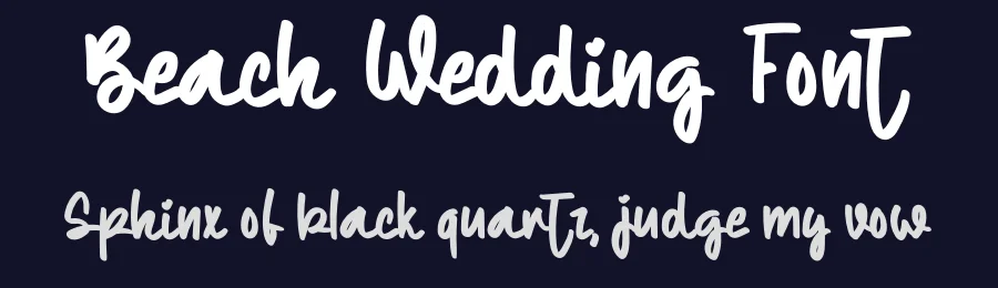 Beach Wedding Font by levincreative — Script Handwritten Font — thumbnail 2
