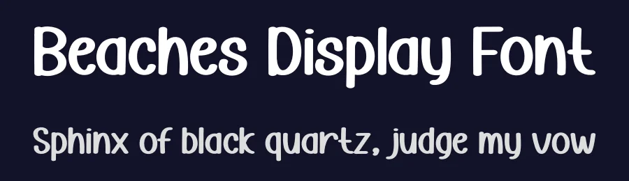 Beaches Display Font by andikastudio — Script Handwritten Font — thumbnail 2