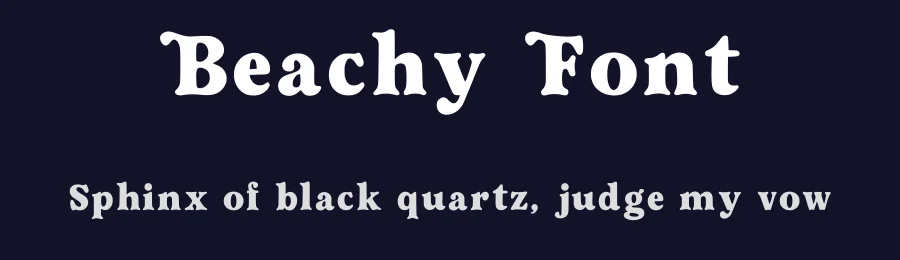 Beachy Font by grphxcs studio — Serif Font — thumbnail 2