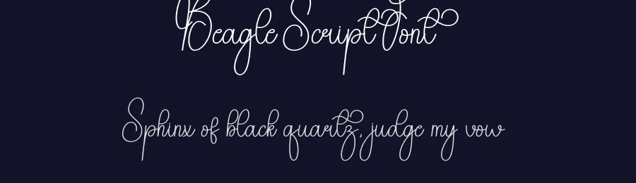 Beagle Script Font by andikastudio — Script Handwritten Font — thumbnail 2