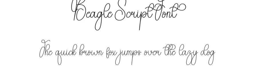 Beagle Script Font by andikastudio — Script Handwritten Font
