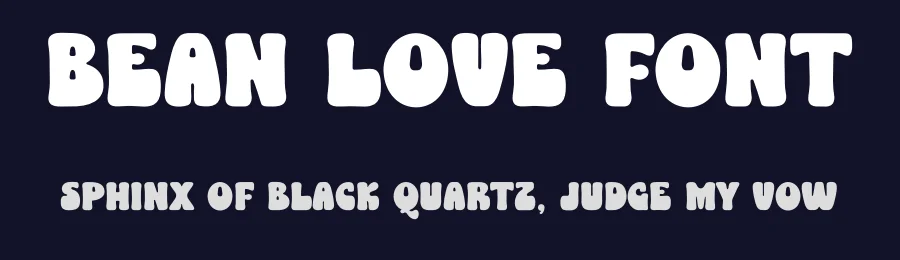 Bean Love Font by airotype — Display Font — thumbnail 2