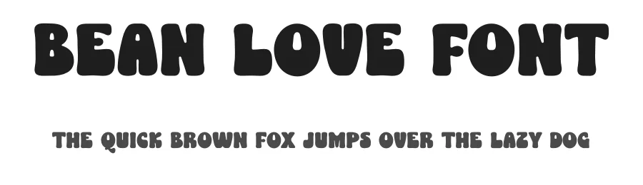 Bean Love Font by airotype — Display Font