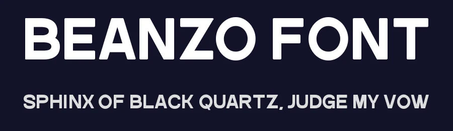 Beanzo Font by Almairatype — Display Font — thumbnail 2