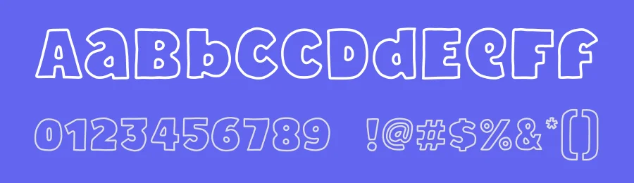 Bear Hunt Display Font by Alex Banks — Display Font — thumbnail 3